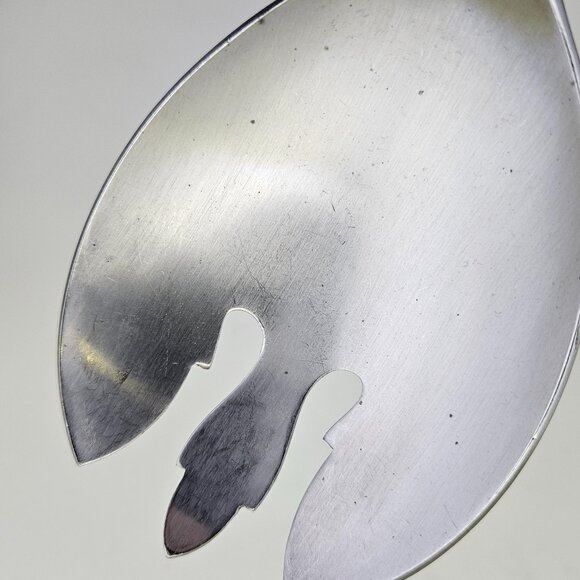 Futura Salad Serving Set 2pc Stainless Steel by Stanley Roberts TOPFLITE JAPAN - Picture 10 of 13